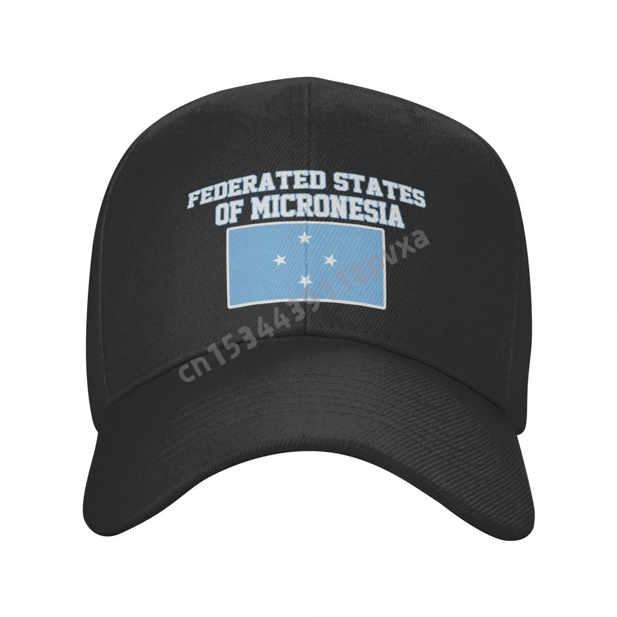 

Бейсболка для мужчин и женщин, Регулируемая Кепка с козырьком от солнца, для фанатов штата Микронезии