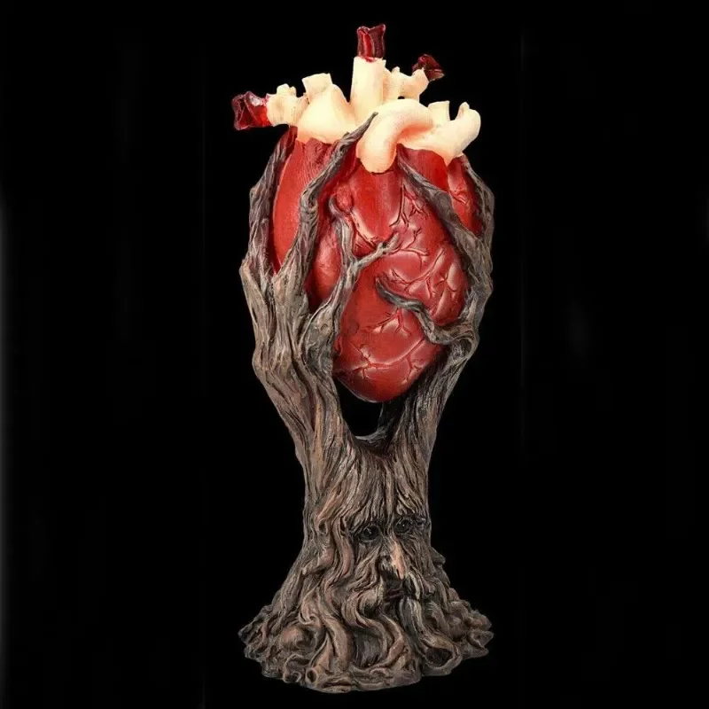 

Halloween Decoration Home Decorations Party Decorative Sculpture Anatomy Treant Heart Statue Fear Sculptures and Figurines Decor