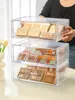 Eyeshadow Tray Storage Box Acrylic Cosmetics Storage Box Powder Cake Makeup Lipstick Storage Rack Eyeshadow Organizer for Woman 5