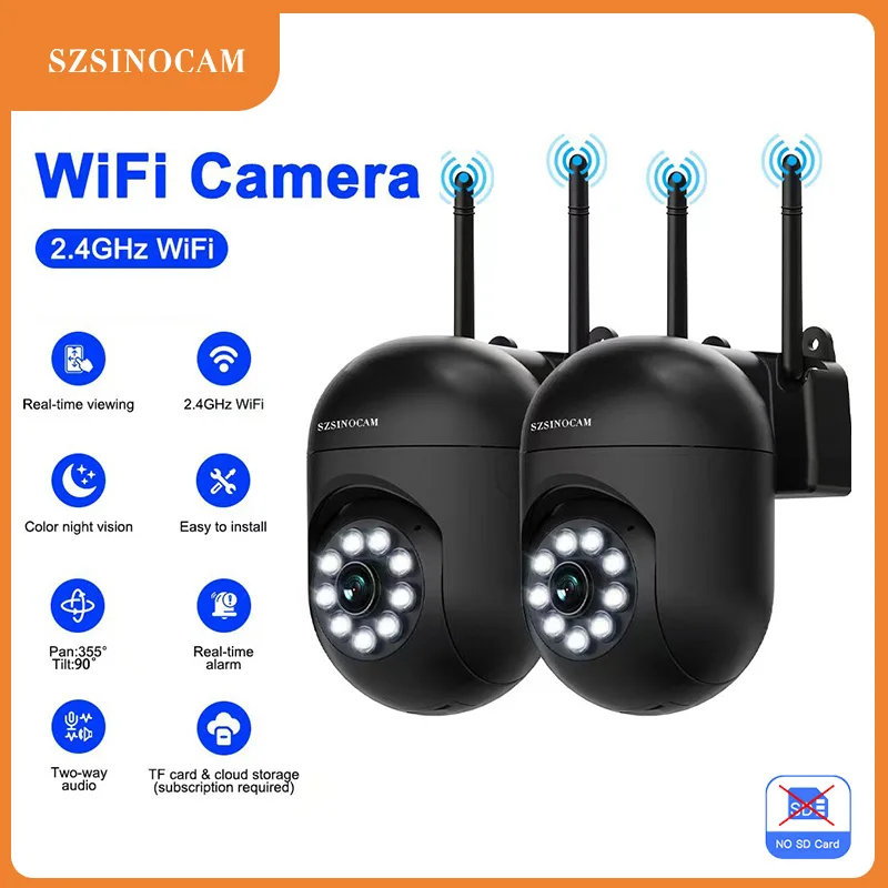 SZSINOCAM WIFI Camera Auto Tracking Two Way Audio PTZ Outdoor Wifi Surveillance Camera Security Protection Cameras Smart Home 1