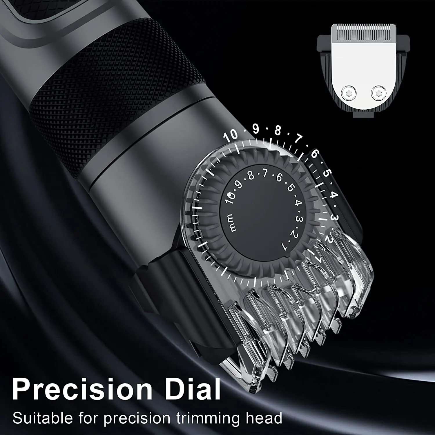 올인원 전문 헤어 트리머 전기 조절 가능한 수염 머리 깎기 남성용 전기 헤어 커팅 머신 충전식