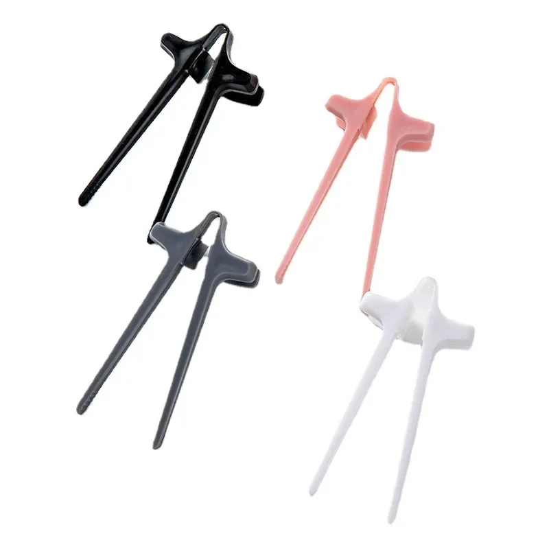 Finger Chopsticks for Gamer Gaming Snack Clips Plastic Snack Food Finger Tongs Lazy Artifact Assistant Tool