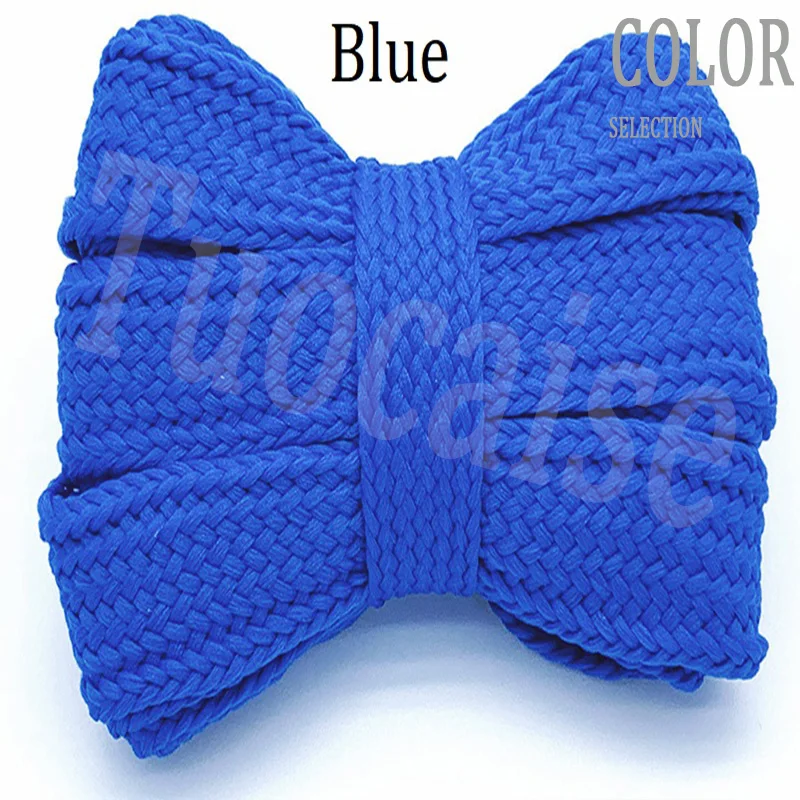 Premium 20mm Thick Flat Colored Soft Shoelaces
