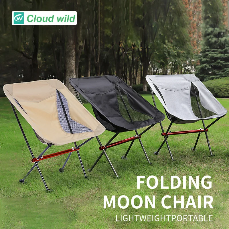 Chaise dossier pliante compacte pêche - Tabouret pliant ultraléger pour camping et pique-nique