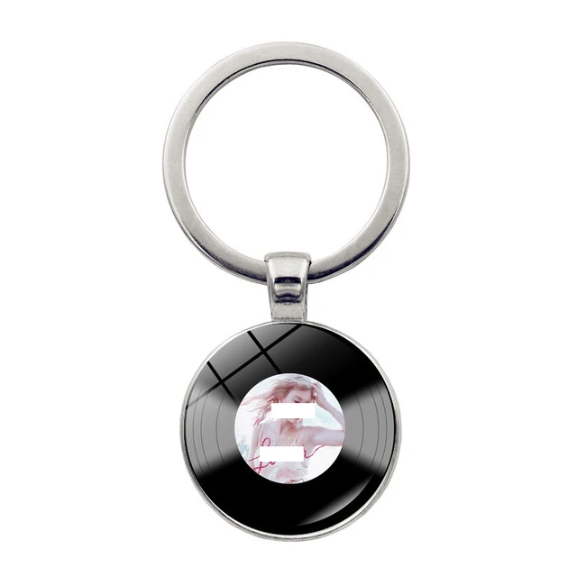 Handmade Mini Taylor Swift Album Vinyl Keychains