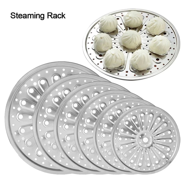 stainless steel round steamer rack steaming