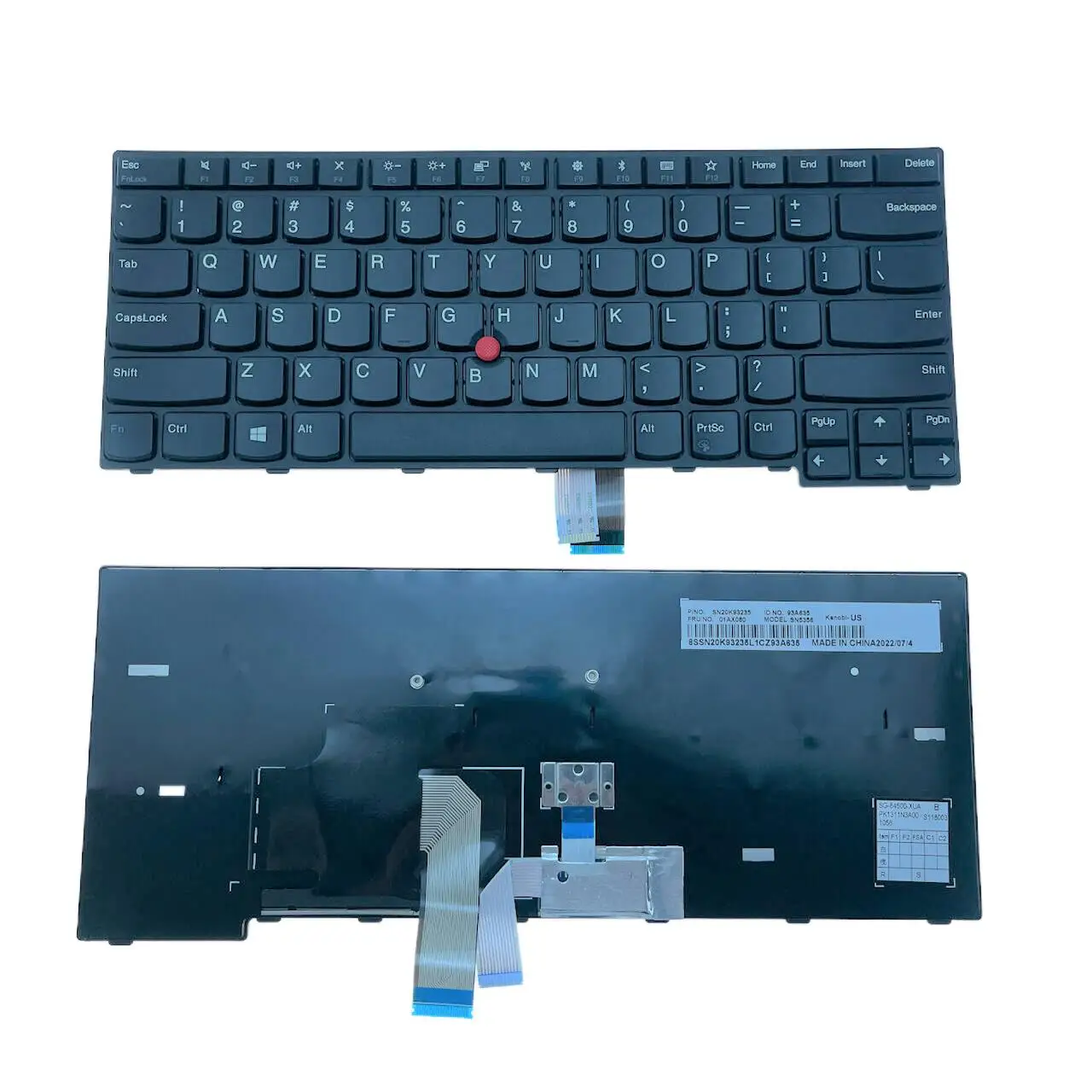 

Новая английская клавиатура для ноутбука Lenovo Thinkpad E470 E470C E475, замена для ноутбука ПК 01AX080