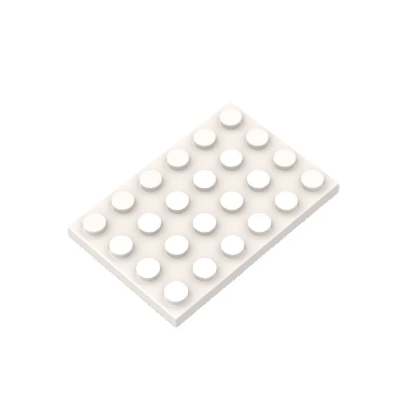 MOC 부품 3032 플레이트, DIY 조립 빌딩 블록 입자, 어린이 퍼즐, 두뇌 장난감, 생일 선물, 4x6 호환 벽돌, 100 개