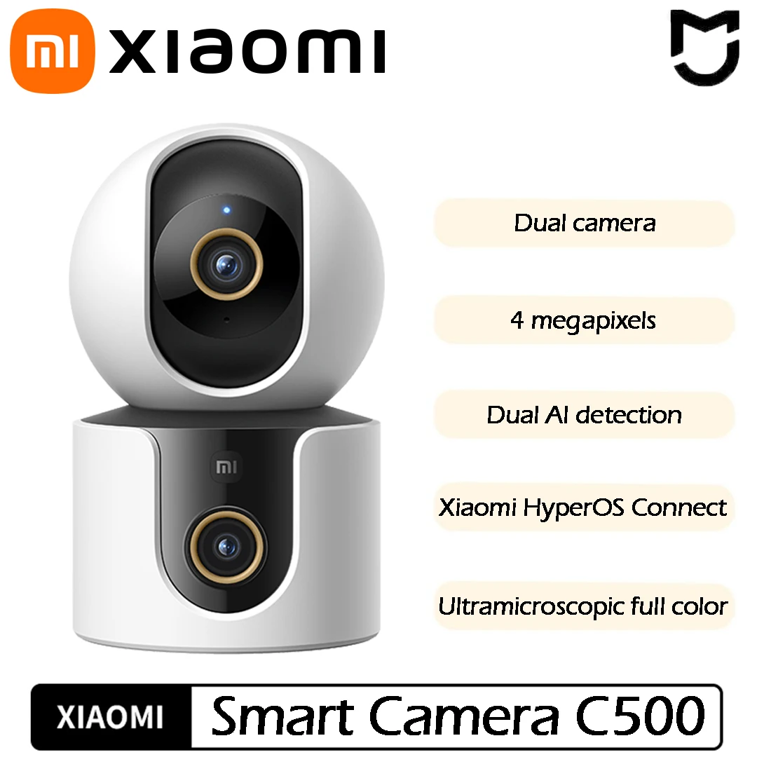 Xiaomi Smart Camera C500 Dual Lens PTZ 360° AI Detection Million