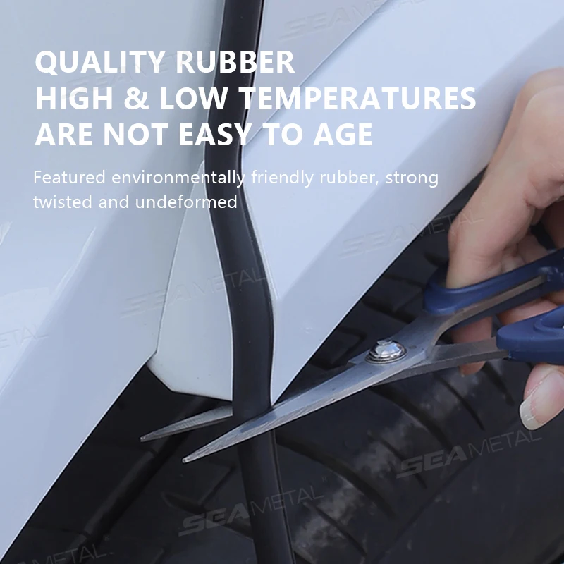 SEAMETAL باب السيارة الفجوة ملء قطاع مرنة المطاط س...