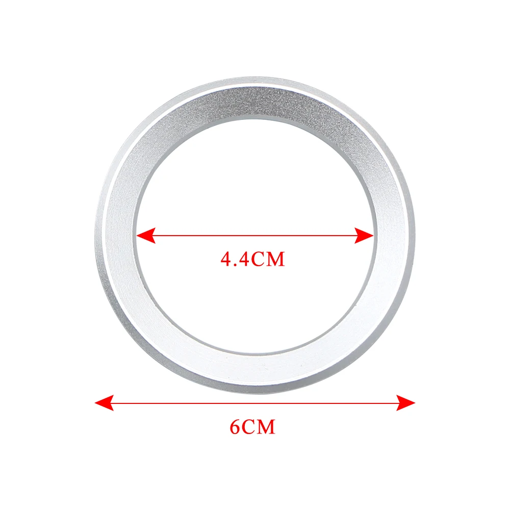 Car Styling Stickers Steering Wheel Ring Circle For BMW M3 M5 E36 E46 E60 E90 E92 X1 F48 X3 X5 X6