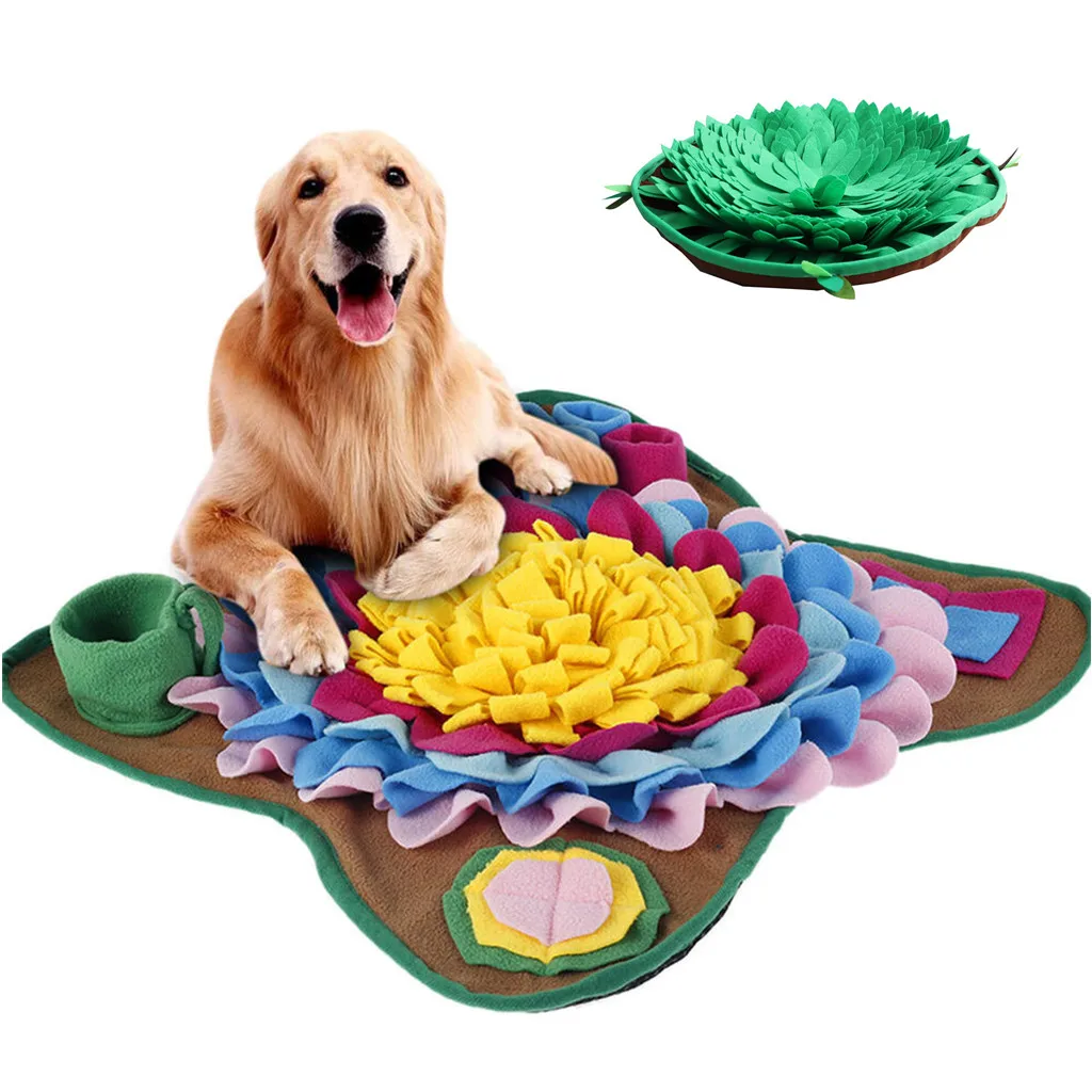 Pet Dog Snuffle Mat Nose Smell Training Sniffing Pad Dog Puzzle Toy Slow Feeding Bowl Food Dispenser Carpet interesting Dog Toys Pet Dog Snuffle Mat Nose Smell Training Sniffing Pad Dog Puzzle Toy Slow Feeding Bowl Food Dispenser Carpet interesting Dog Toys