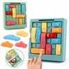 Children Car Breakout Huarong Road Puzzle Early Education Problem-solving Game Logical Thinking Training Science Education Toys 1