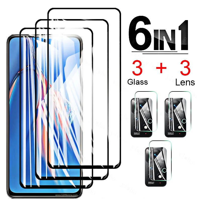 

For Xiaomi Redmi Note 11e Pro Note 11T 11Pro Tempered Glass Screen Protector on For Redmi Note 11S Note11 Pro+ Camera Lens Film