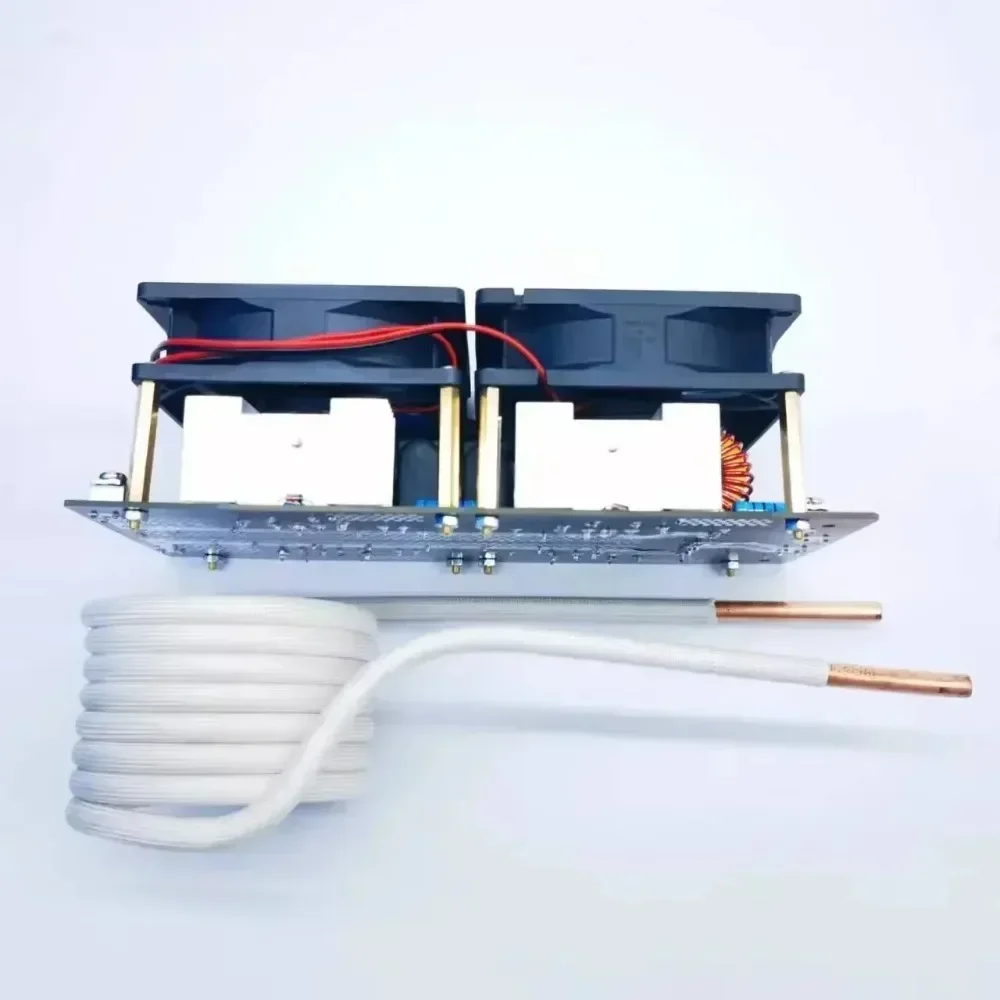 Induction Heater 2000W 50A ZVS Low Voltage Induction Heating Board Power Supply Module Flyback Driver Heater Tesla Coil Heaters