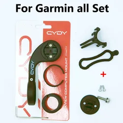 Enhanced Bicycle GPS and Odometer Mount with Integrated Power Meter and Speedometer Support (Set of CYDY Garmin)
