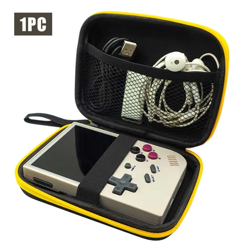1Pc Borsa Nera Per Rg35Xx Per Rg353V Retro Lettore Di Giochi Portatile Custodia Nera Di Console Per Videogiochi Mini Borsa Portatile