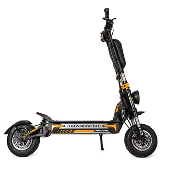 Monopattino Elettrico Pieghevole KuKirin G4 Max, Batteria 60V 35.2Ah, Doppio Motore 1600W*2, Pneumatici Fuoristrada da 12 Pollici, Velocità 86 km/h