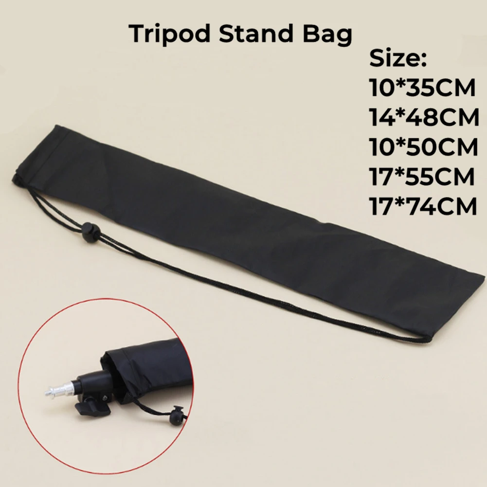 1PC 35/50/55/74cm Kordelzug Tragetasche Handtasche Für Mic Licht Stativ Regenschirm handtasche Für Einbeinstativ Tragetasche – Detail 5