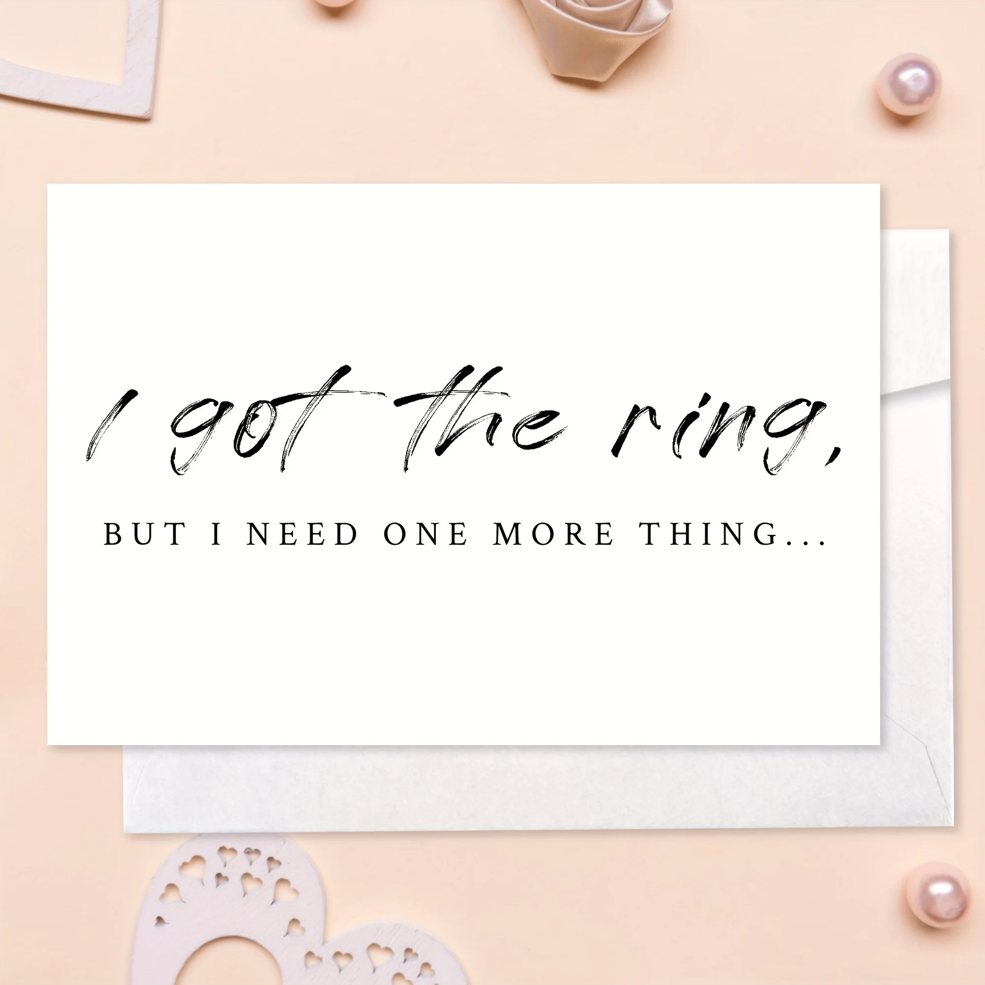 10pc I got the ring but I need one more thing, will you be my bridesmaid, wedding bridesmaid card greeting card to invite brides