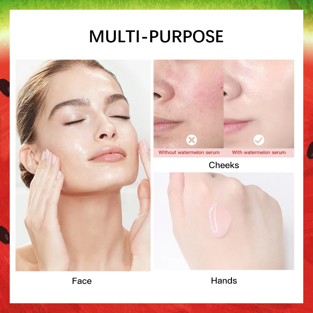 ibcccndc New Watermelon nicotinamide Light Bulb Essence Moisturizing Skin Brightening Face Brightening Essence 2
