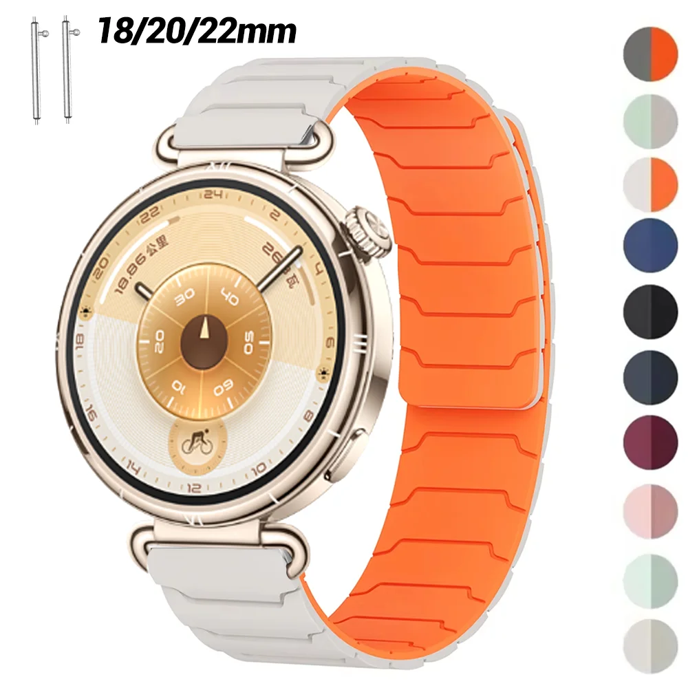 Magnetic Silicone Watch Strap - Adjustable Multi-Size Wristband Accessory
