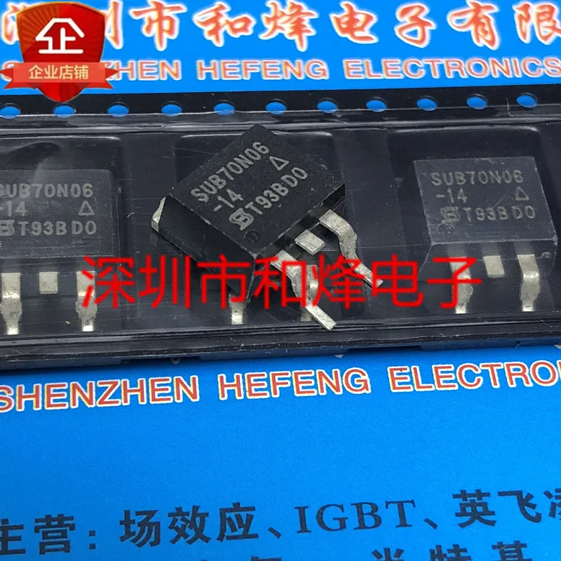 

5PCS-10PCS SUB70N06-14 TO-263 60V 70A NEW AND ORIGINAL ON STOCK