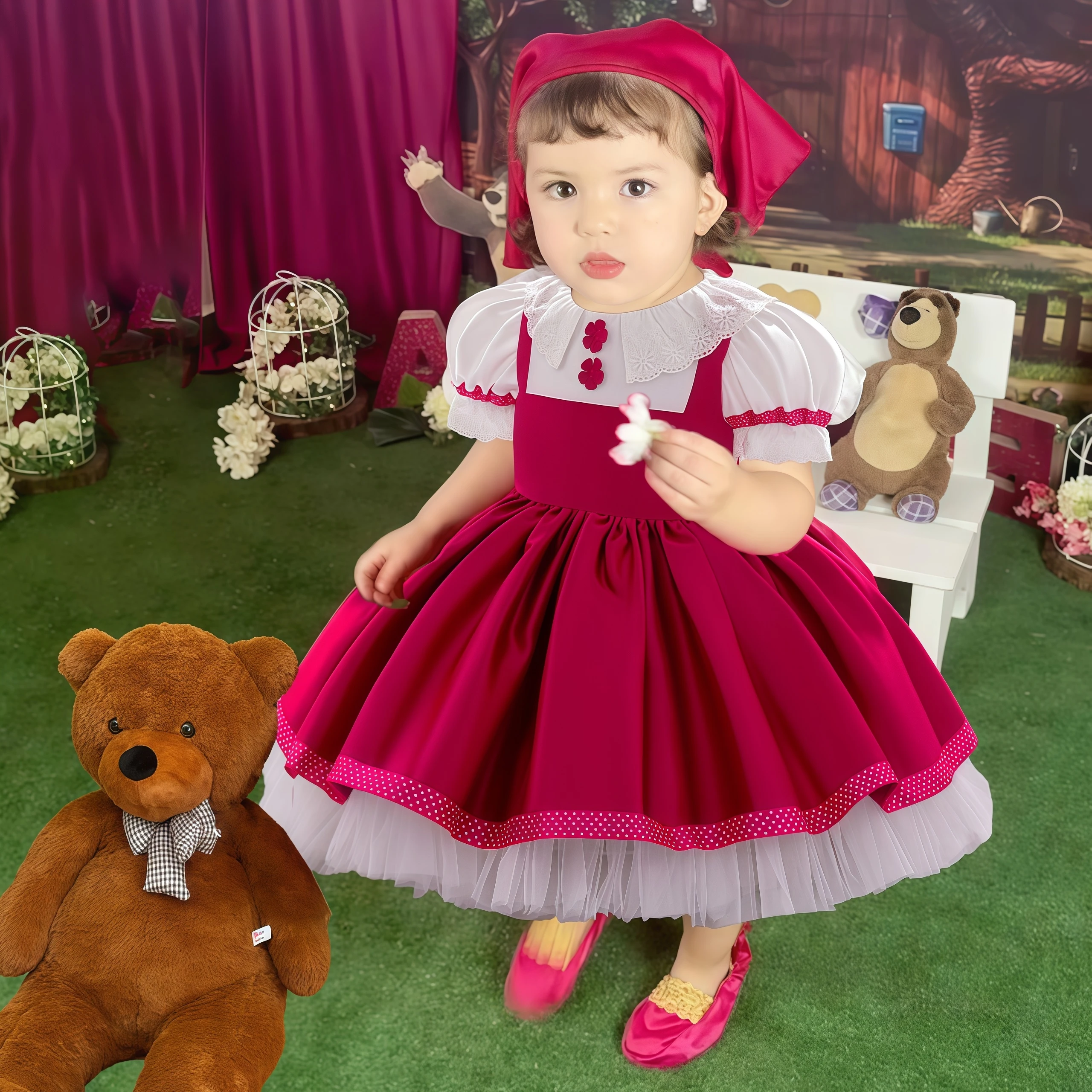 Carnevale Bimba Costume Carnevale Orso Masha Carnevale Bambina El