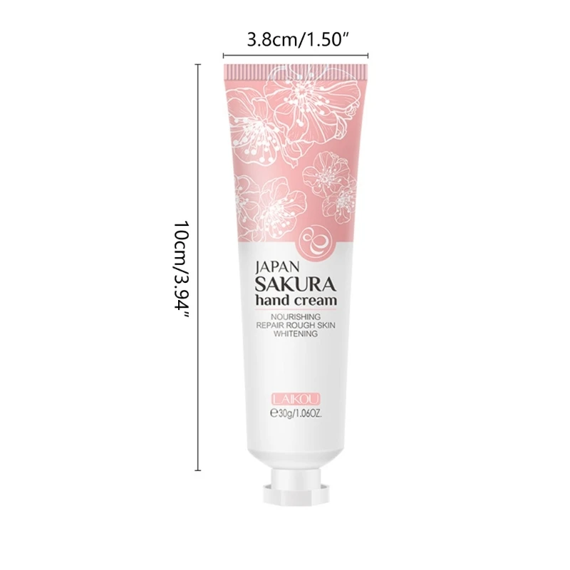 Deep Moisturizing Refreshing Hand Cream SakuraMatcha Shea Butter-Chamomile Gentle Soften-Keratin Improve Dry-Body Lotion