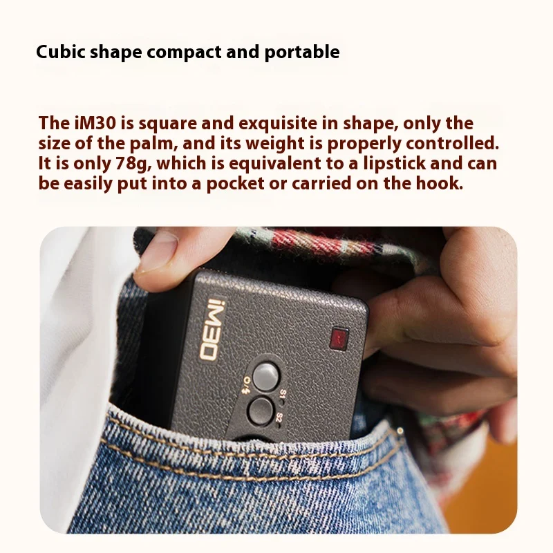 Godox iM30 Mini Portable Flash for Various Camera Models Output Levels 1/64 to Full for Godox iFlash Camera Outdoor on camera flash camera flash