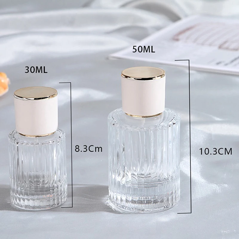 4 Flaconi Spray In Vetro Da 100 Ml: Vuoti Ricaricabili Per Profumo, Con Siringa, Imbuto, Etichette E Strumenti Di Erogazione, Trasparenti - 3