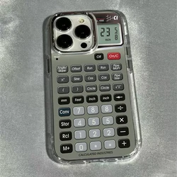 Space Neon Calculator Pattern Shockproof Soft Phone Case - Galaxy S23 Ultra (1)