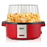 Popcorn Machine Large Lid Quick Heating Home Popcorn Machine Mini Popcorn Puffing Machine for Popcorn and Roasted Nuts 1