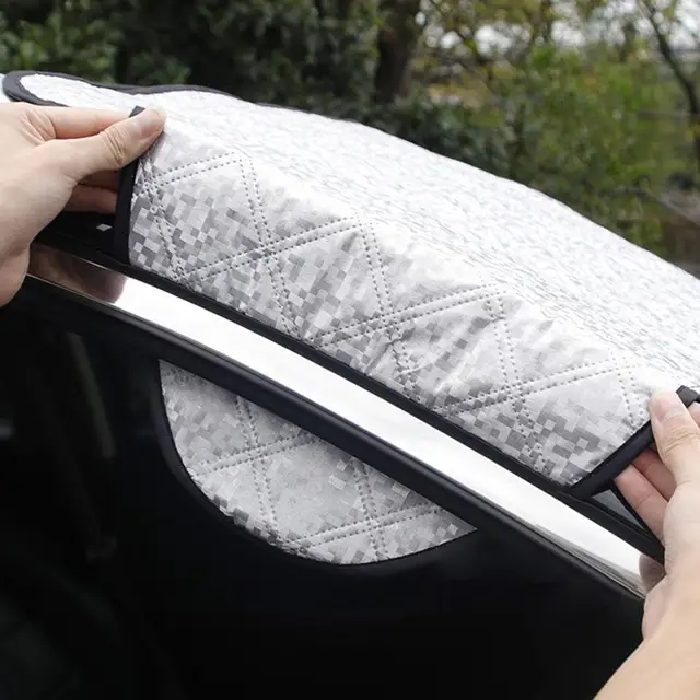 150x70 Universal Auto Frontscheibe Abdeckung Auto Sonnenschirm Schnee Eis  Schutz Abdeckung Winter Sommer 190x120cm windschutzscheibe Schild -  AliExpress