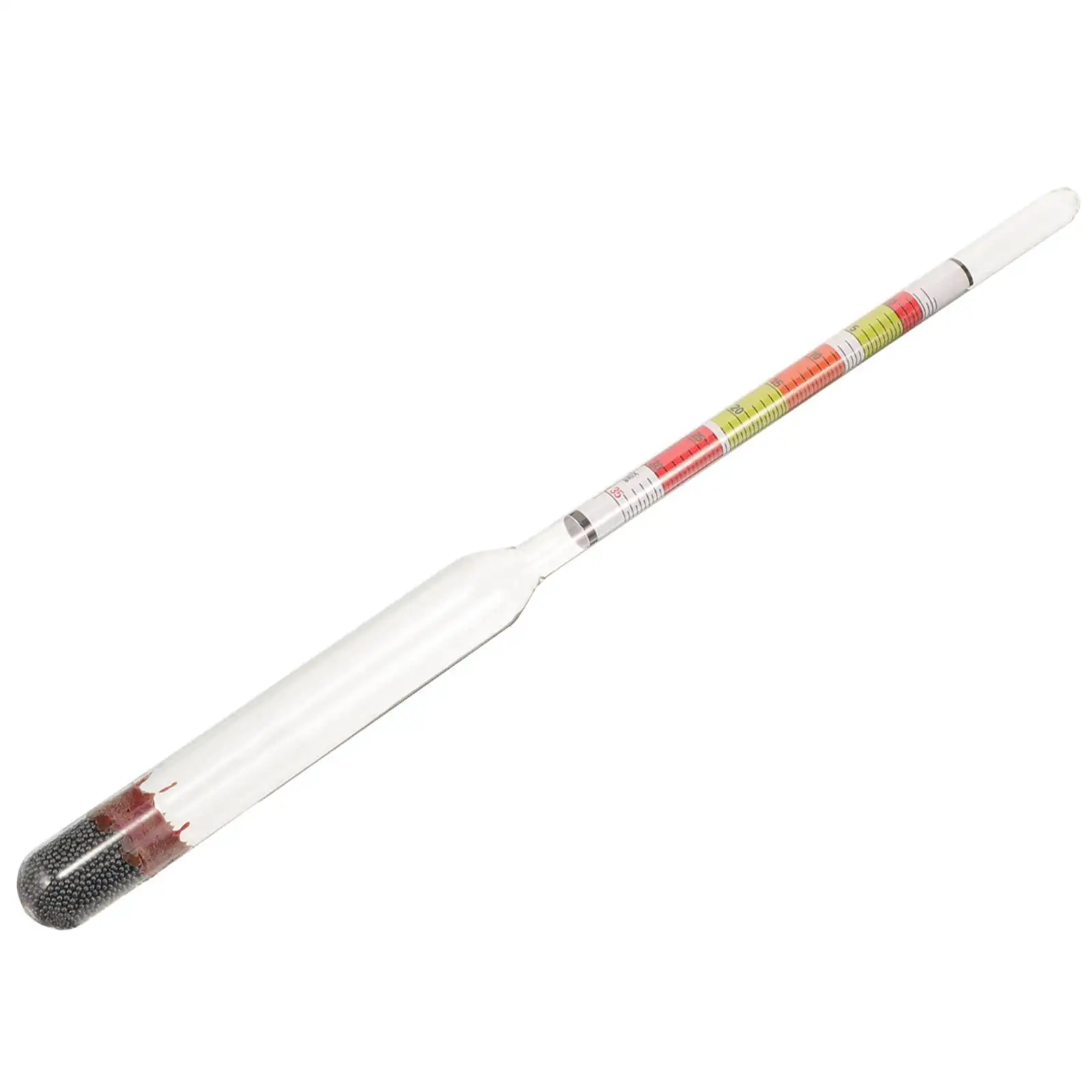 Alcohol Meter Tester for Tool Wine Making Beginners Glass Vinometer Percentage Hydrometer Jar