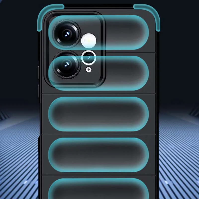 Premium Shockproof Liquid Silicone Protective Back Cover
