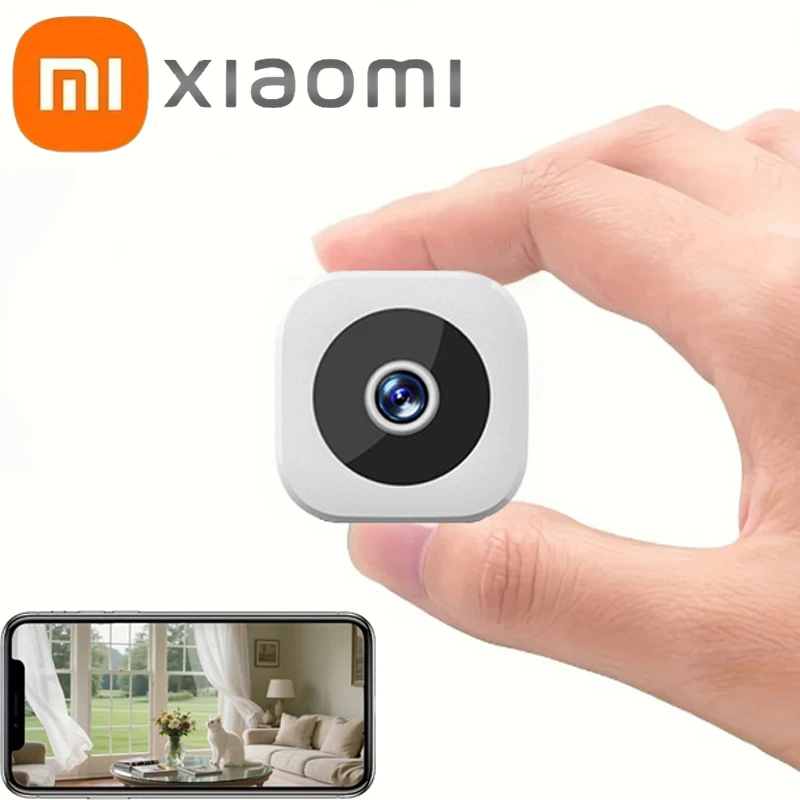 Xiaomi 4K HD Mini-Überwachungskamera Pro WiFi-Überwachung mit Zwei-Wege-Audio Bewegungserkennung Infrarot-Nachtsicht-Überwachungskamera