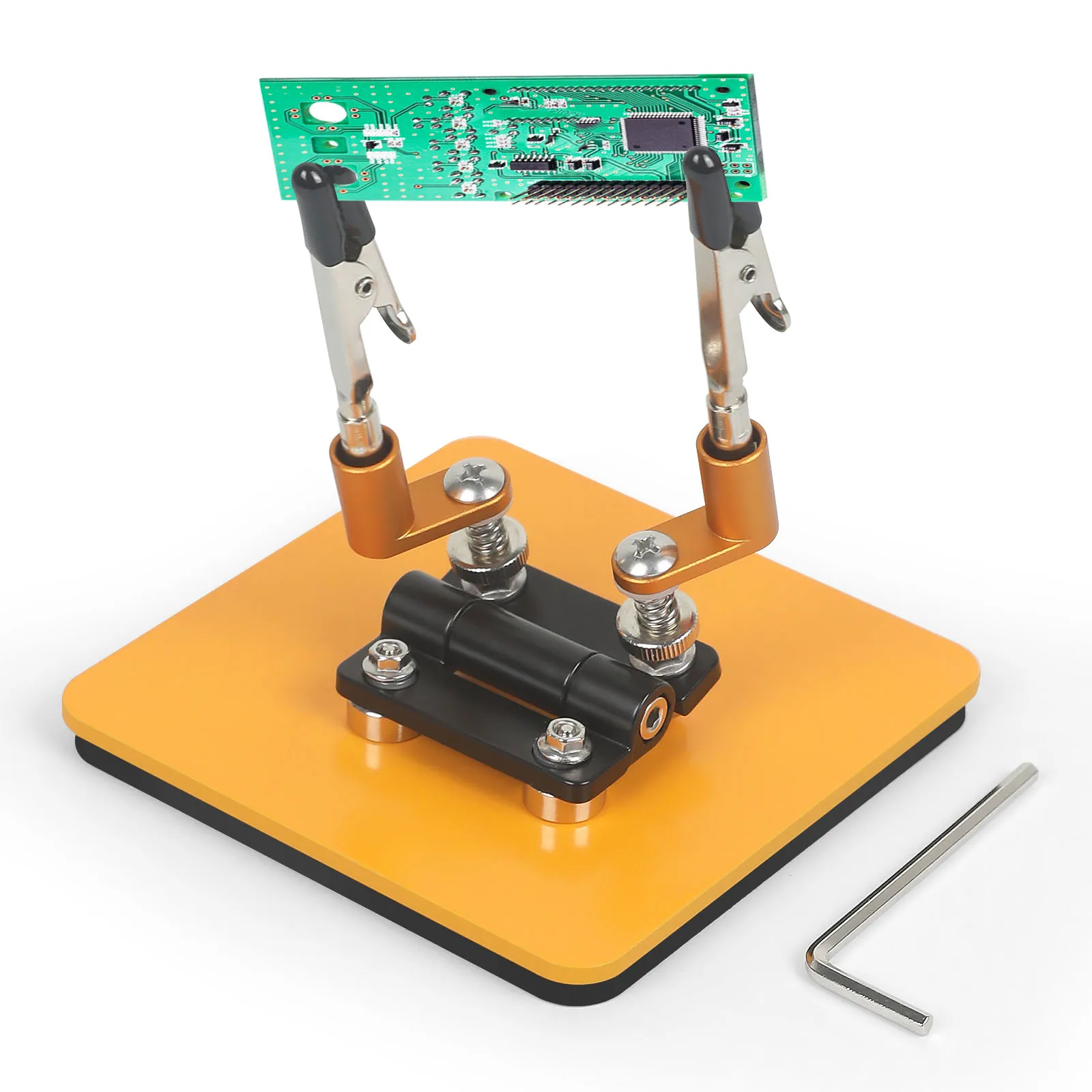 Soldering Helping Hands Helping Hands Third Hand Soldering Tool PCB Holder With Magnetic Flexible Arms For Soldering Electronic Repairing