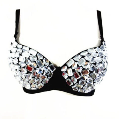 Sexy Bras Women Party 2022 New Punk Dance Push Up Bra Nightclub