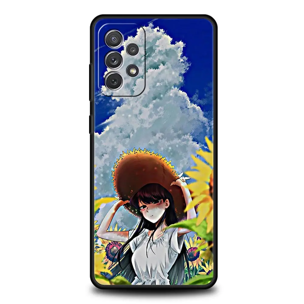 Funny Manga Chibi Komi Shouko Komi-san Case For Samsung A32 A52 A72 A12 A42  A21S A20e A02 S A10 A20 A40 A50 A70 A11 A31 A51 A71 - AliExpress