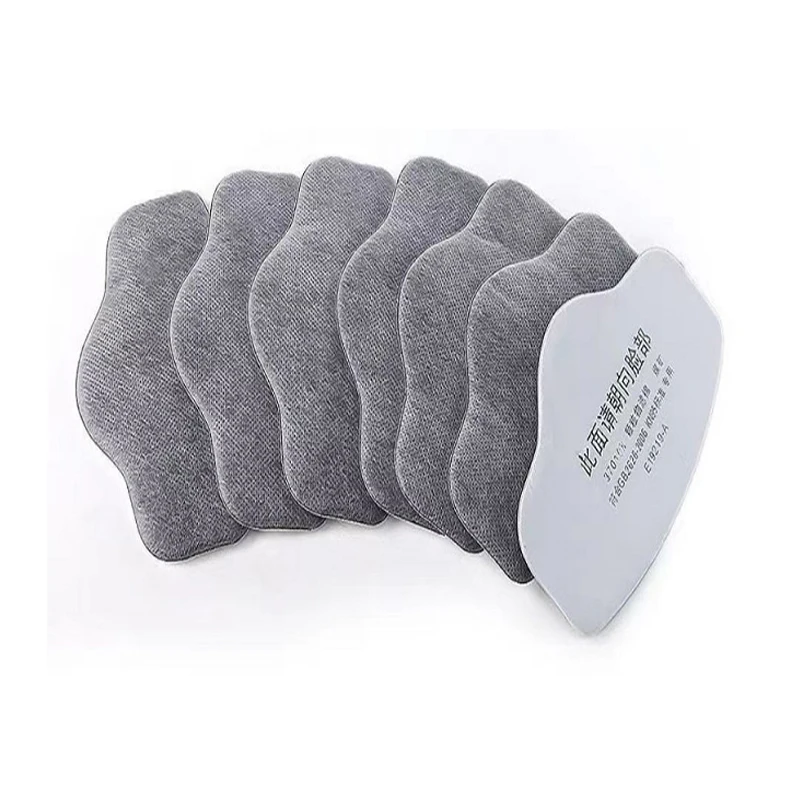 New 3701 Activated Carbon Particle Filter Cotton Fit For 8016/3200 Dust Mask Respirator Spray Paint Mining Carpenter Polishing