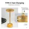 Simple Rechargeable Table Lamp Bar Desk Lamp Dimming Atmosphere Wireless Night Light for Bedroom USB Charging Touch Decor Lamp 4