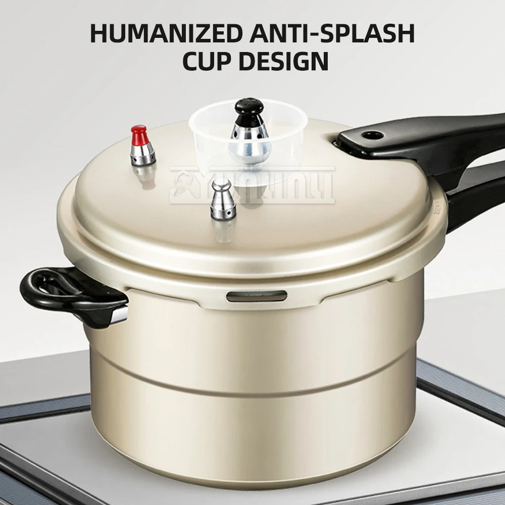 Household Kitchen Nonstick Pressure Cooker Multifunction Pressure Cooker for Gas and Induction Cooker 4