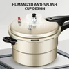 Household Kitchen Nonstick Pressure Cooker Multifunction Pressure Cooker for Gas and Induction Cooker 4