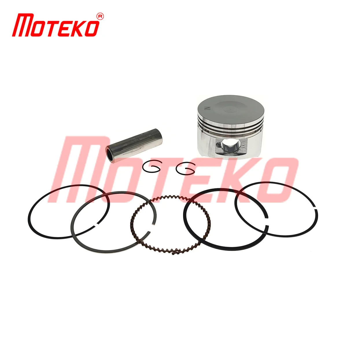 

BX1405410 GY6 125CC 52.4MM BORE 15MM PIN PISTON KIT 4T 125CC 152QMI SCOOTER ENGINE PARTS FOR CHINESE SCOOTERS ATV QUAD