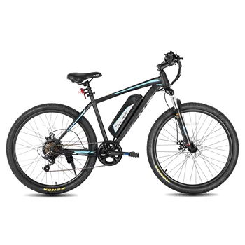 HILAND Electric Bike for Adults, 26 inch Electric Mountain Bicycle with Removable Battery, 500W 36V Motor, 7 speeds 20MPH Ebike 2