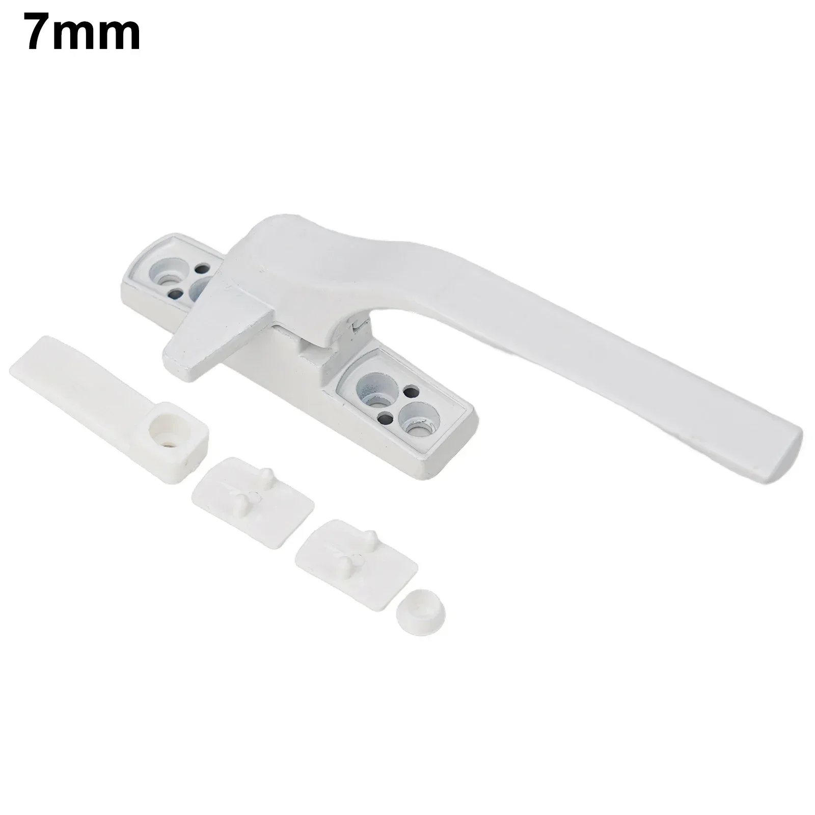 Handle For Window Universal Left Right Hand Aluminum Alloy External Flat Handle Home Improvement Replacement Accessories 1pc window handles