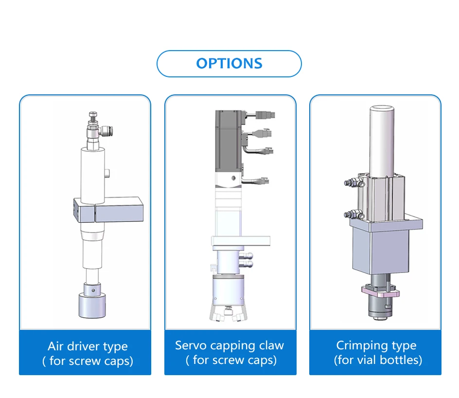 ZONESUN 0.14ml-25ml Automatic Small Vial Bottle Filling Sealing Machine Biological Reagents Oral Liquids Dropper ZS-XBFC20