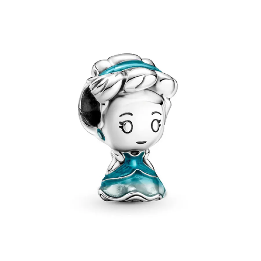Potdemiel Pure Silver Card Charm Pendant