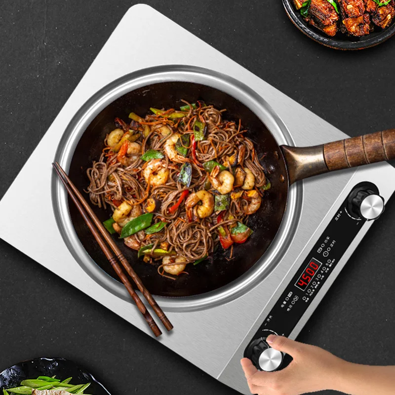 5000W Household Concave Induction Cooker High Power Intense Fire Non-Radiative Multifunction Stir Frying Electric Stove 6